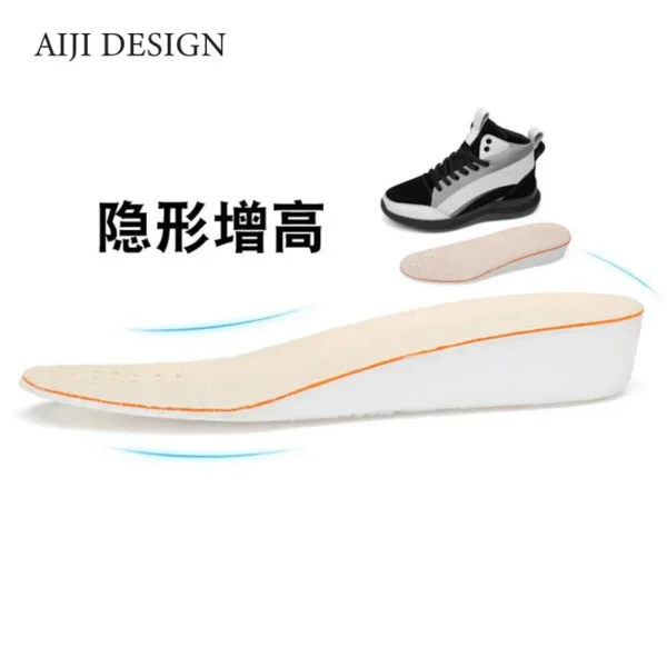 Men Elevator Shoes Hidden Heels Sports Heightening Shoes For Man Increase Insole 10CM 8CM 6CM Optional Height Shoes Men - AliExpress 322 - Image 6