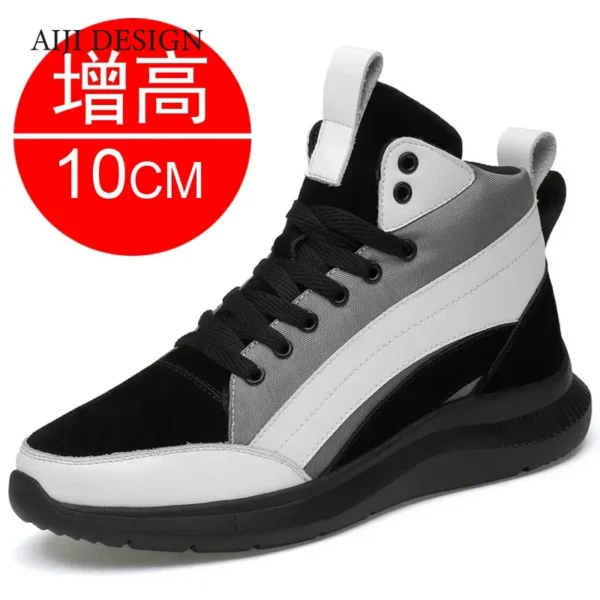 Men Elevator Shoes Hidden Heels Sports Heightening Shoes For Man Increase Insole 10CM 8CM 6CM Optional Height Shoes Men - AliExpress 322