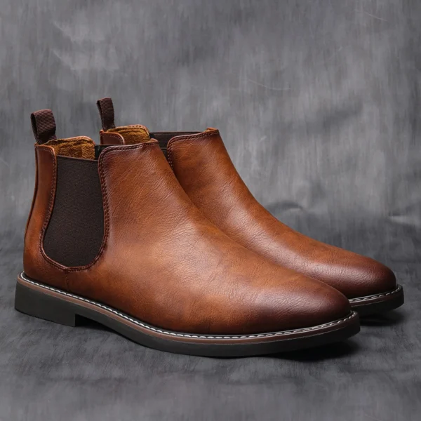 40~46 Men Chelsea Boots Brand Retro Comfortable Fashion Men Boots - AliExpress 322