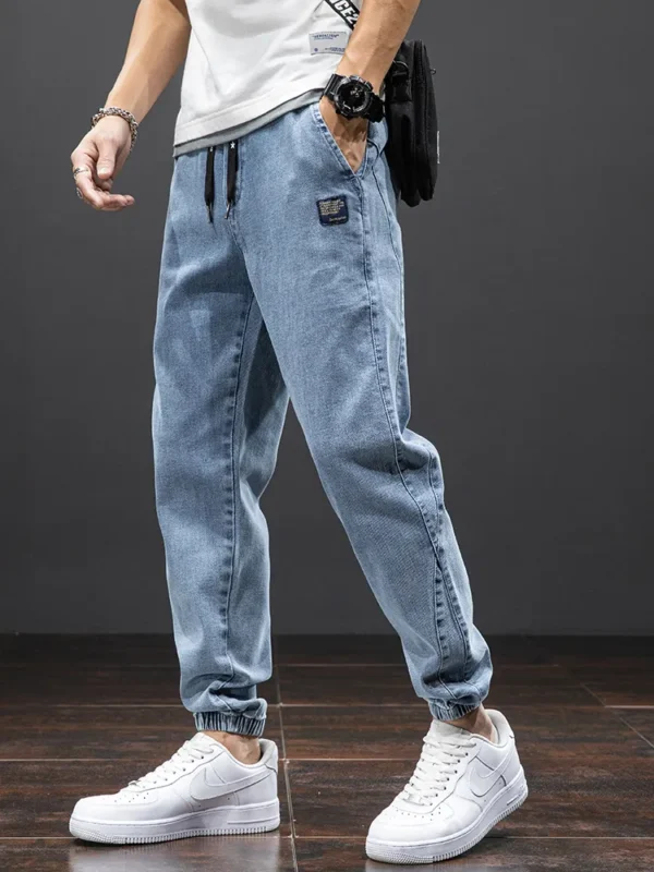 Spring Summer Black Blue Cargo Jeans Men Streetwear Denim Jogger Pants Men Baggy Harem Jean Trousers Plus Size 6XL 7XL 8XL - AliExpress 200000343